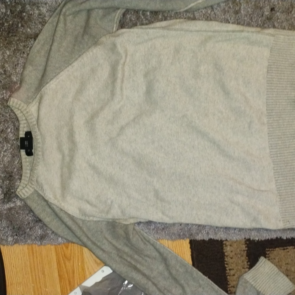 Gray Calvin Klein sweater